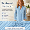 Crochet Lace V-Neck Long Sleeve Top