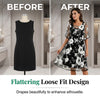 Floral Chiffon A-Line Dress