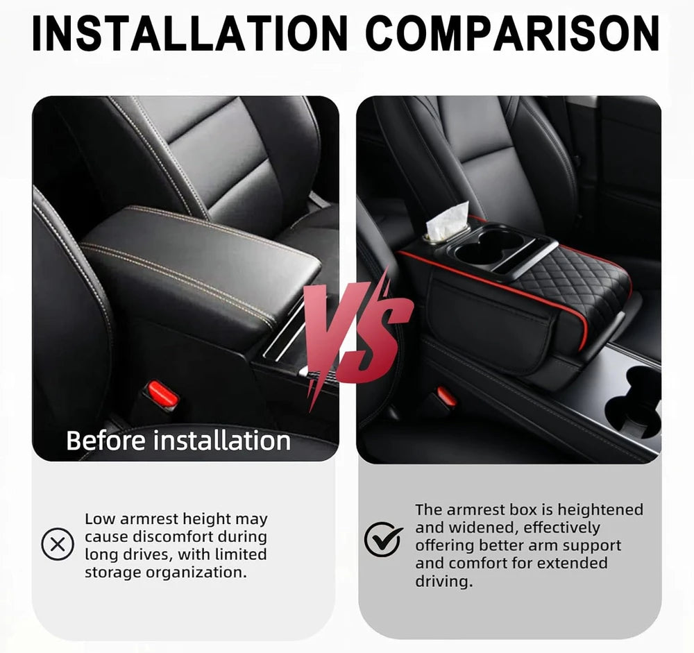 Car Armrest Storage Box