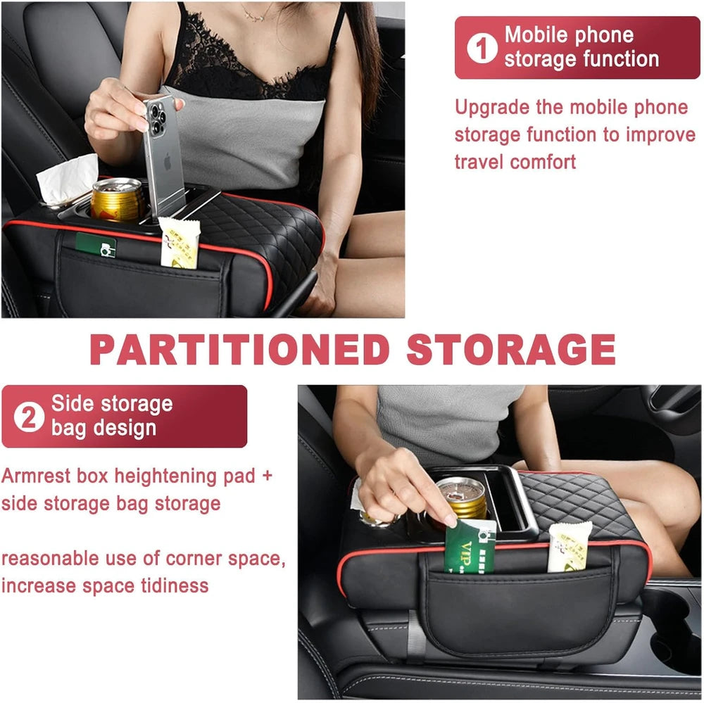 Car Armrest Storage Box
