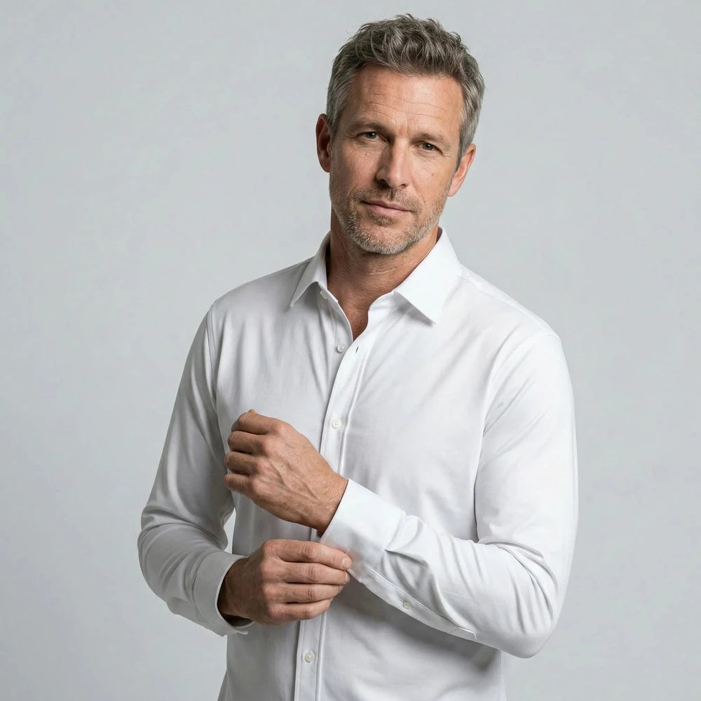 Slim Fit Wrinkle Free Dress Shirt