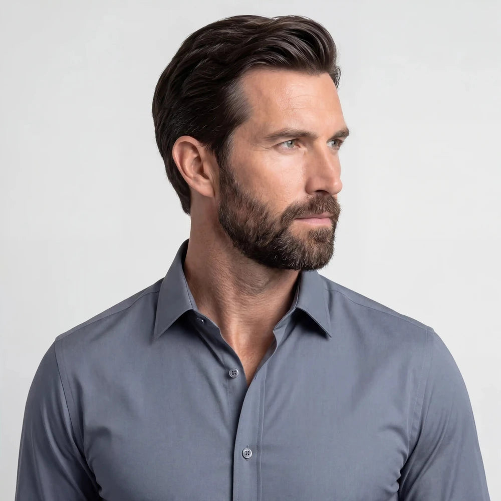 Slim Fit Wrinkle Free Dress Shirt