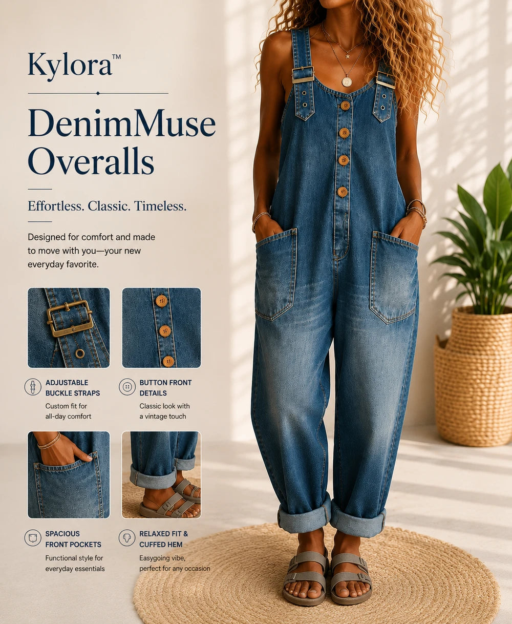 Women's Casual Denim Overalls – Long & Short Styles
