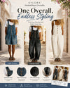 Women's Casual Denim Overalls – Long & Short Styles