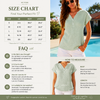 Relaxed Cotton V-Neck Top