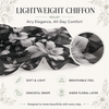 Floral Chiffon A-Line Dress