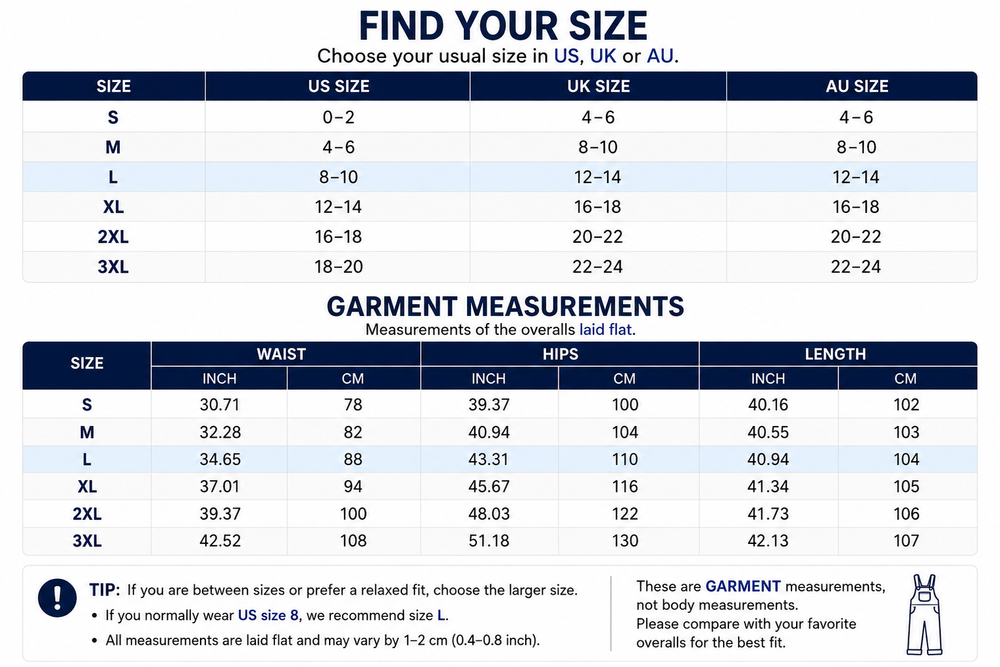 Women's Casual Denim Overalls – Long & Short Styles