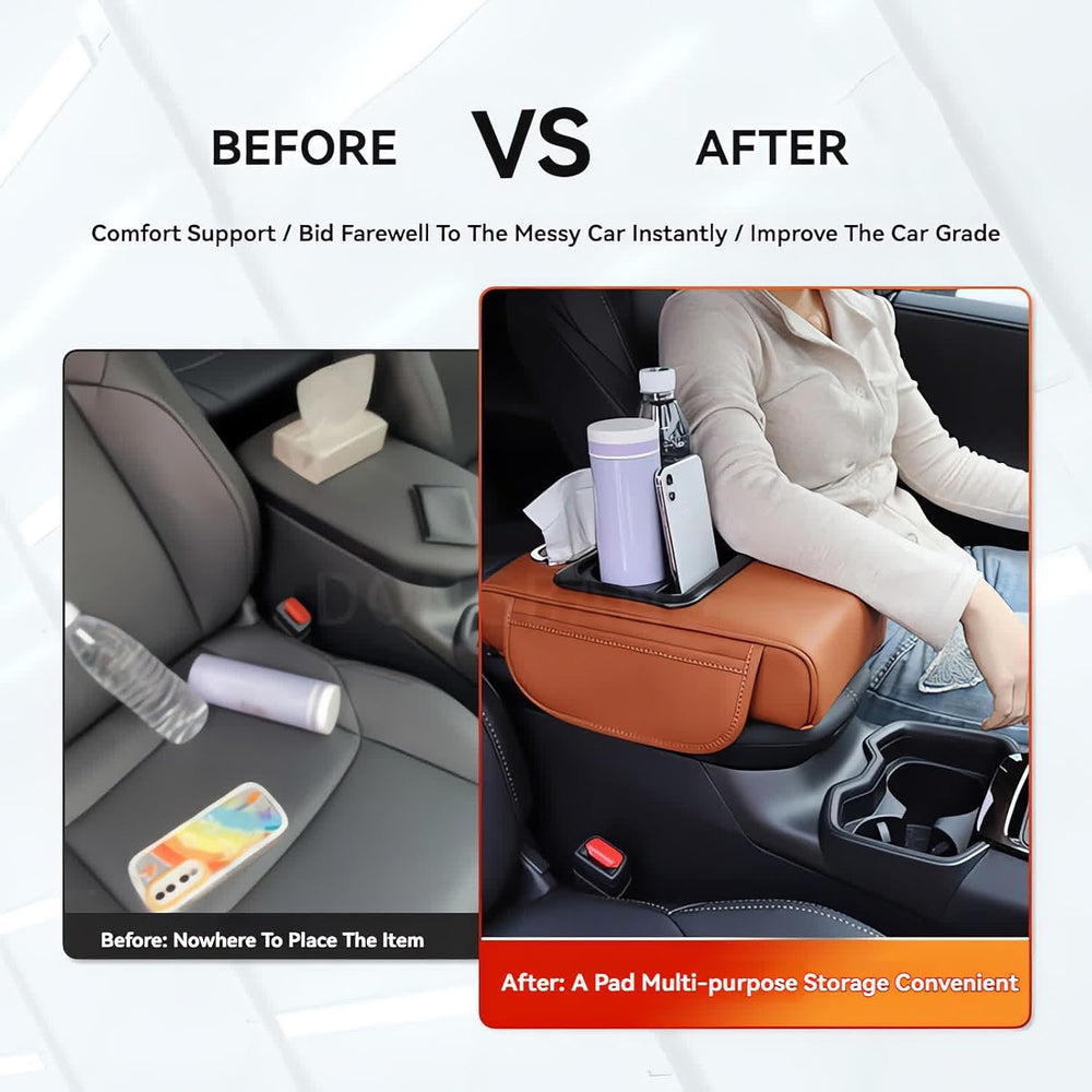 Car Armrest Storage Box